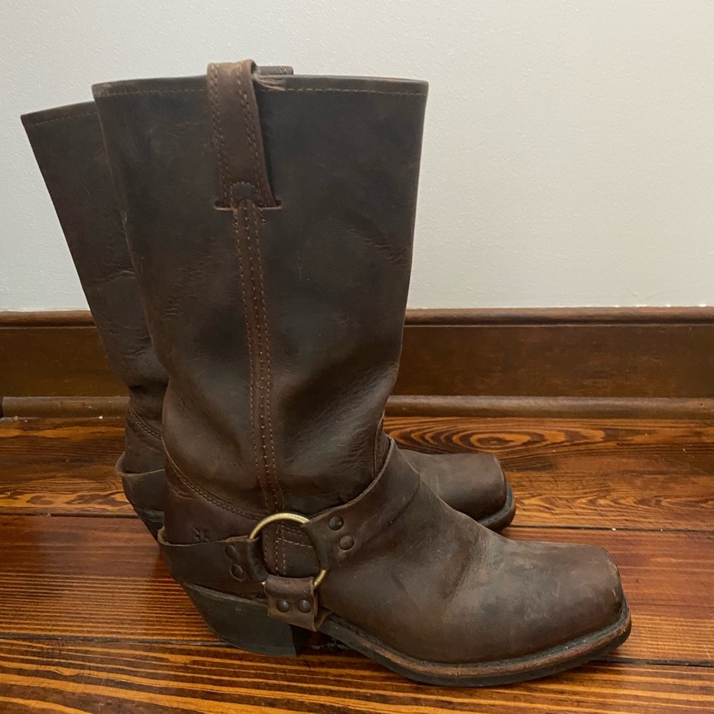 Frye women’s harness boots